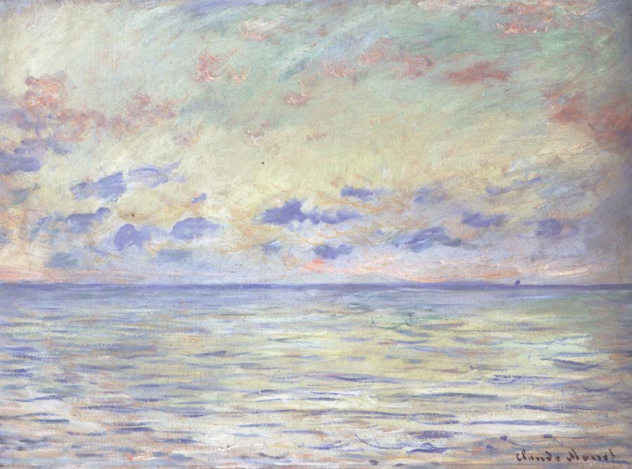 Claude Monet Marine near Etretat